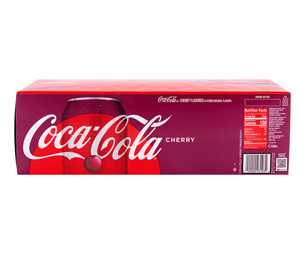 10 Packs Coca-cola cherry - Sdistrib